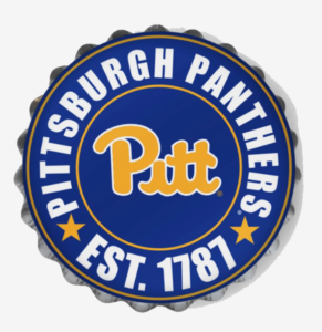 Pittsburgh Panthers Bottle Cap Wall Sign by FOCO