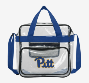 Pittsburgh Panthers Clear High End Messenger Bag by FOCO