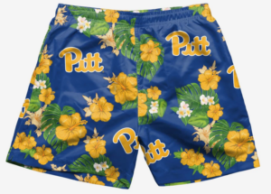 Pittsburgh Panthers Floral Swimming Trunks